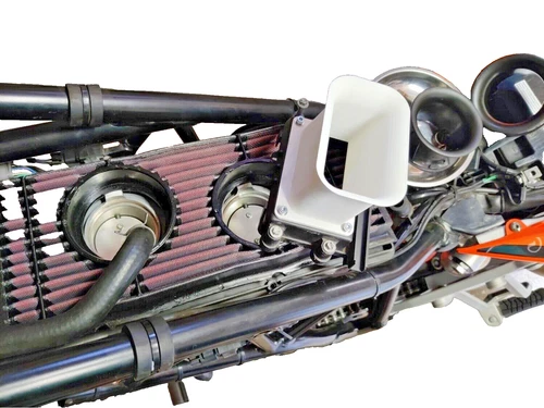 Snorkel maggiorato Airbox Ktm 950/990 sm/smr/smt supermoto filtro aria sportivo - Foto 2 di 2