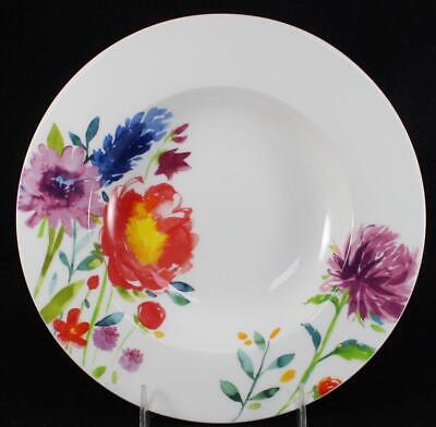 Villeroy & Boch ANMUT FLOWERS Rim Soup Bowl SHOWROOM Villeroy & Boch ANMUT FLOWERS Rim Soup Bowl SHOWROOM