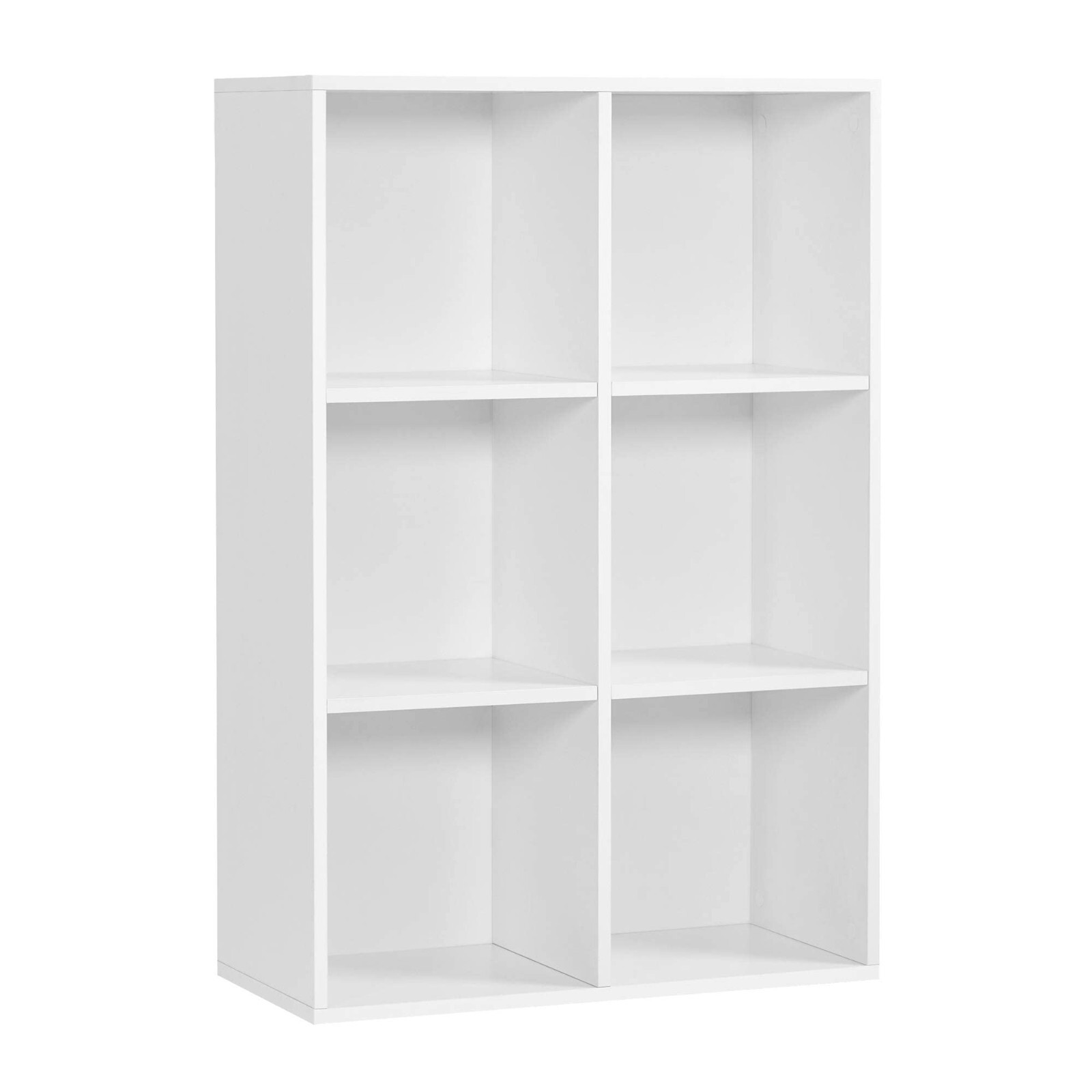 Meuble de rangement livres et vêtements haut de gamme à 6 étagères robustes