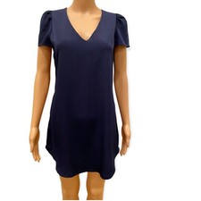 Reformation Women’s V Neck Mini Dress Cap Sleeve Pockets Size XS /S