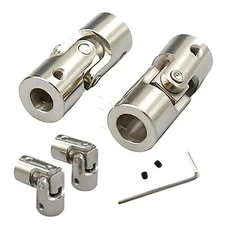 Hole 2mm to 12mm Motor Shaft Coupler Connector Universal Joint Coupling For DIY