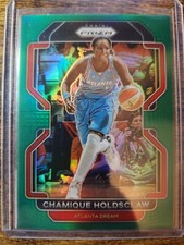 2022 Panini Prizm WNBA Chamique Holdsclaw Green Prizm #16 Atlanta Dream