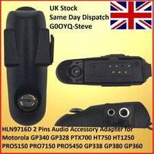 AUDIO ADAPTER MOTOROLA GP320 GP340 GP360 GP380 GP680 GP640 GP680 Earpiece Jack