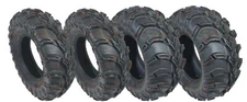 ITP Mud Lite 25x10-12 Atv Tires Set of 4 Mudlite 25x10x12 6 Ply 25 10 12 