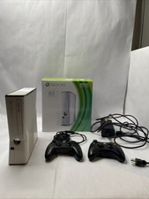 Microsoft Xbox 360 with Kinect 4GB White Console for sale online 