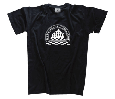 Twin Peaks Chess Club Schach Laura Palmer Krimi Serie T-Shirt