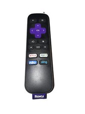 Original Roku Remote RC31 Netflix Amazon Rdio Sling Black 3226000110 Tested