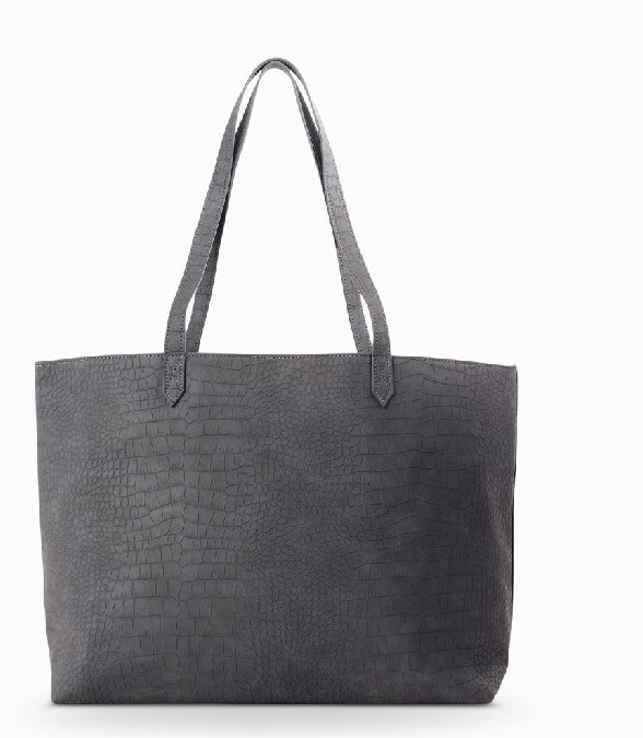 NEW Thirty One Modern Tote Grey Crocodile | eBay