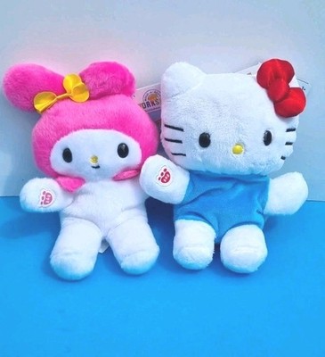 Build A Bear Hello Kitty Mini Bohnen Sanrio & My Melody Brandneu mit Etikett 