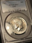 1967 50C KENNEDY "40% SILVER" HALF DOLLAR - SMS - SP67 (PCGS)