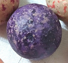 Lot of 13 Vintage Speckled Clay / Earthenware Marbles 16mm Bennington Style — photo 8