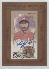 2023 Topps Allen & Ginter Framed Mini Will Benson #MA-WB Auto 12w7