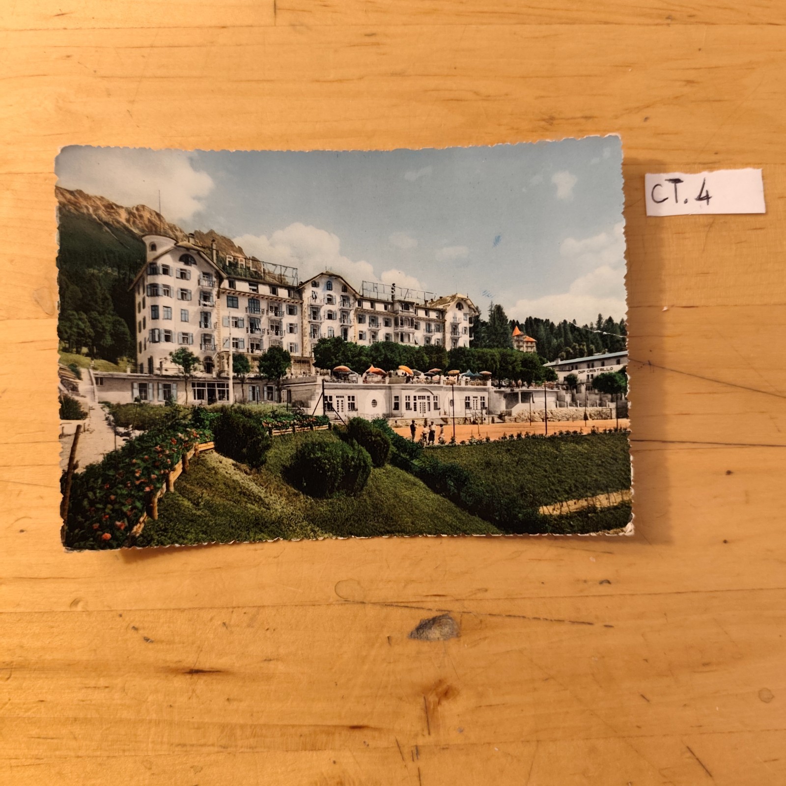 CARTOLINA CRISTALLO PALACE HOTEL CORTINA D'AMPEZZO