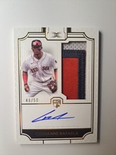 2024 Topps Definitive Collection Ceddanne Rafaela Rookie Patch Auto RC /50 Relic