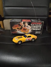 Vintage Galoob Corvette Stingray Radio Controlled RC Car Works No Remote