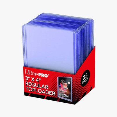 Ultra Pro Clear Regular Toploaders (25 Piece) for Traiding Cards