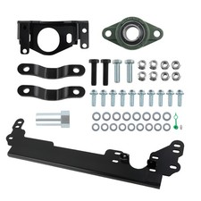 Steel Steering Box Brace Kit For Jeep Cherokee Xj W Sector Shaft Support 84-01