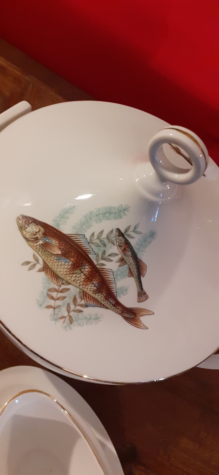 RICHARD GINORI Fish Served. 12 Person Set