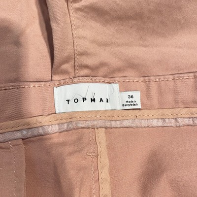 Topman, Shorts, Größe: L, Pink, Einfarbig, Herren #7LV
