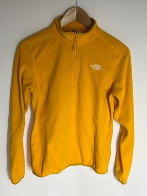 North Face Fleecejacke Glacier Polartec 1/4 Zip | Damen | Gelb | Medium