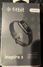 Fitbit Inspire 3 Activity Tracker - FB424BKYW-US. NEW BOX DAMAGE FREE SHIPPING