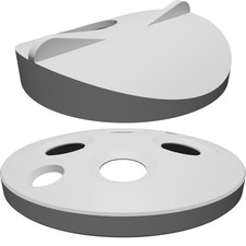 Set Cover Protettive per Telecomando Cancello Mhouse e Blocco Motore Stampato