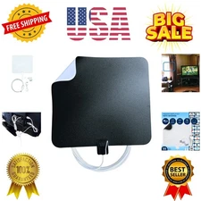 FL5500A FlatWave Amped Digital HD Indoor TV Antenna – Amplified, 4K & ATSC 3....