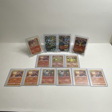 M Charizard EX 69/106 & 12/83 & XY17 & Charmander & Charmeleon Pokémon Set