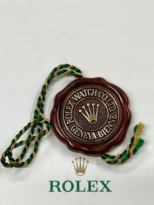 Genuine 1970s Rolex Chronometer Red Seal Tag Sport Models Vintage