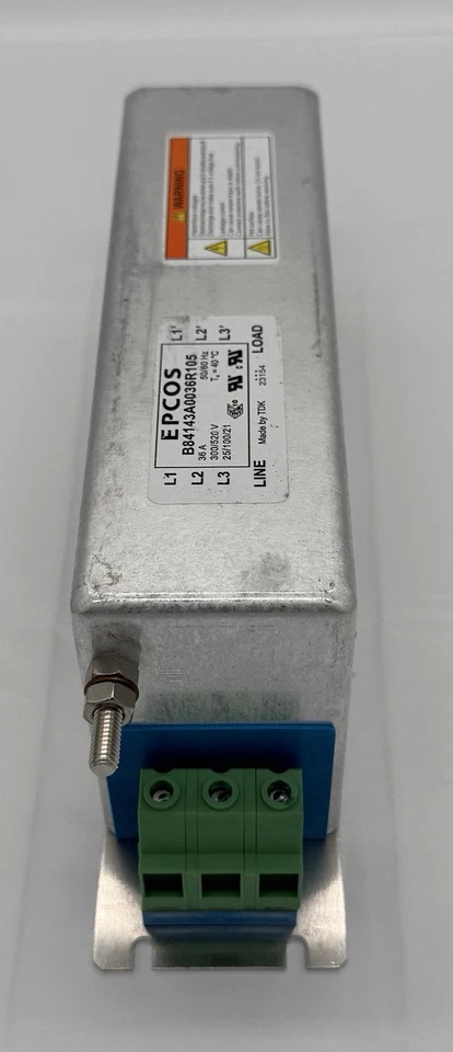 EPCOS B84143A0036R105 – 3-Phasen Netzfilter 36 A / 520 V / 300 V AC - Bild 4 von 4