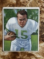 1950 Bowman Football Card #23 Steve Van Buren HOF Philadelphia Eagles Vintage