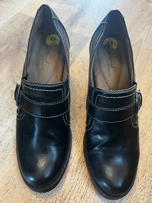 Natural Soul by Naturalizer Size 9M Carlo Black heels