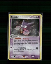 Haunter 34/112 Uncommon FireRed & LeafGreen Pokemon Reverse Holo Heavily Played