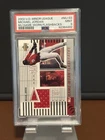 2002 U.D. Minor MJ Game-Worn Flashbacks MICHAEL JORDAN #MJ-SS PSA 9 Mint