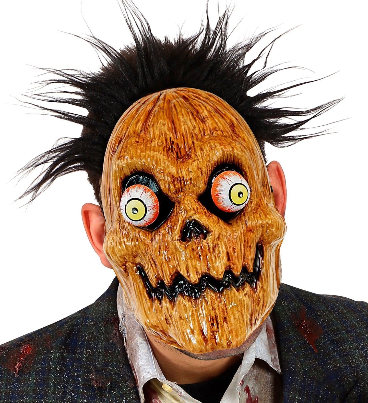Halloween Googly Eyes Pumpkin Mask