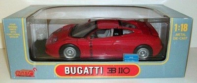 ANSON 1/18 - 30303-W BUGATTI EB 110 - ROT