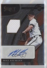 2022 Panini Select Rookie Jersey Auto 197/299 Mike Baumann #RJA-MI Auto 0q0m