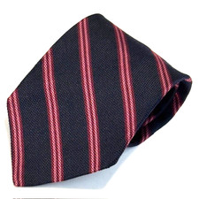 Brooks Brothers Tie Makers Repp Sharp Dapper Preppy Elegance Ivy League Academia