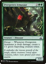 1x Overgrown Armasaur MTG Mystery Booster NM Magic Regular