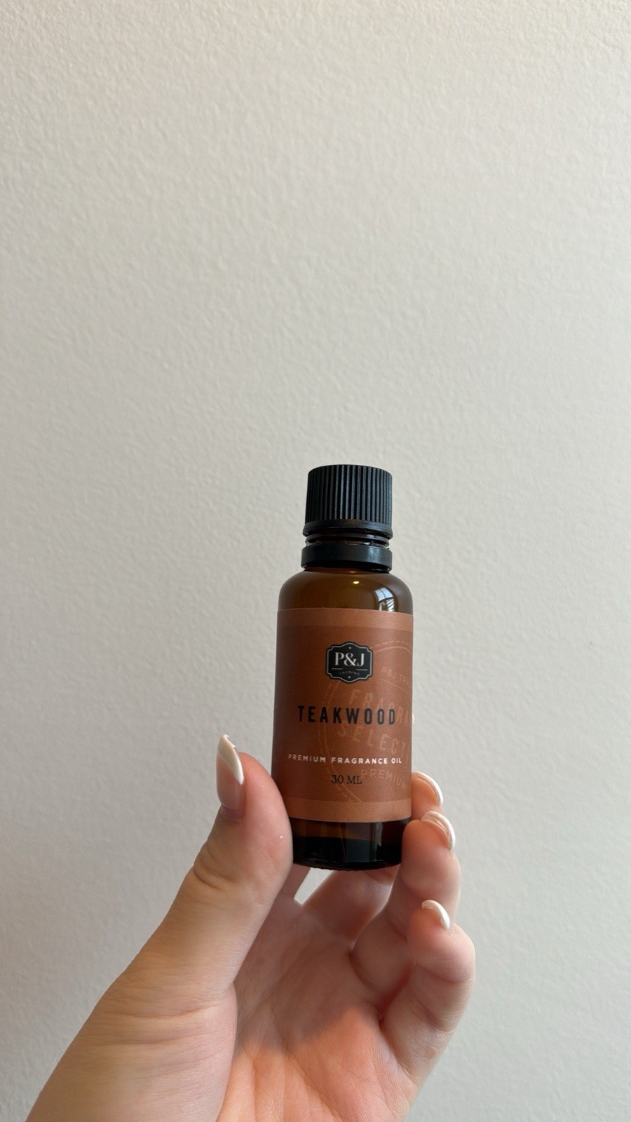 P&J Teakwood Essential Oil Aroma 30ml for Home & Wellness