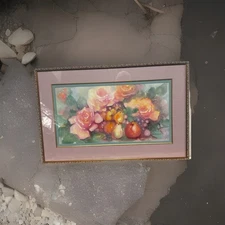 Signed Print By Jan Barba Horn 11"x22"