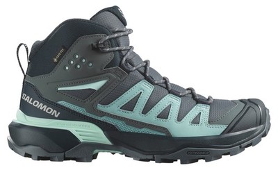 Salomon Damen Wanderstiefel X Ultra 360 Mittelhoch Gore Tex Wasserfest Grau UK