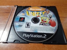 Nicktoons Unite (Sony PlayStation 2 PS2, 2005) Disc Only *TESTED*