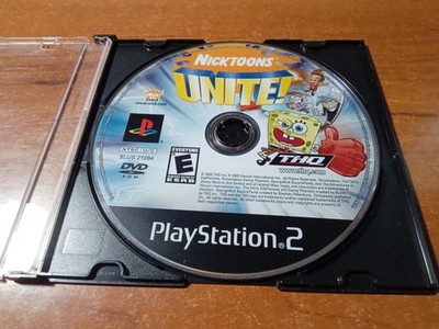 Nicktoons Unite (Sony PlayStation 2 PS2, 2005) Disc Only *TESTED*