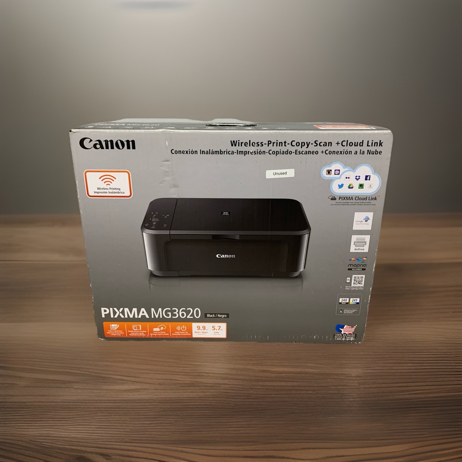 Brand New Canon PIXMA MG3620 All-in-One Inkjet Printer - In Box