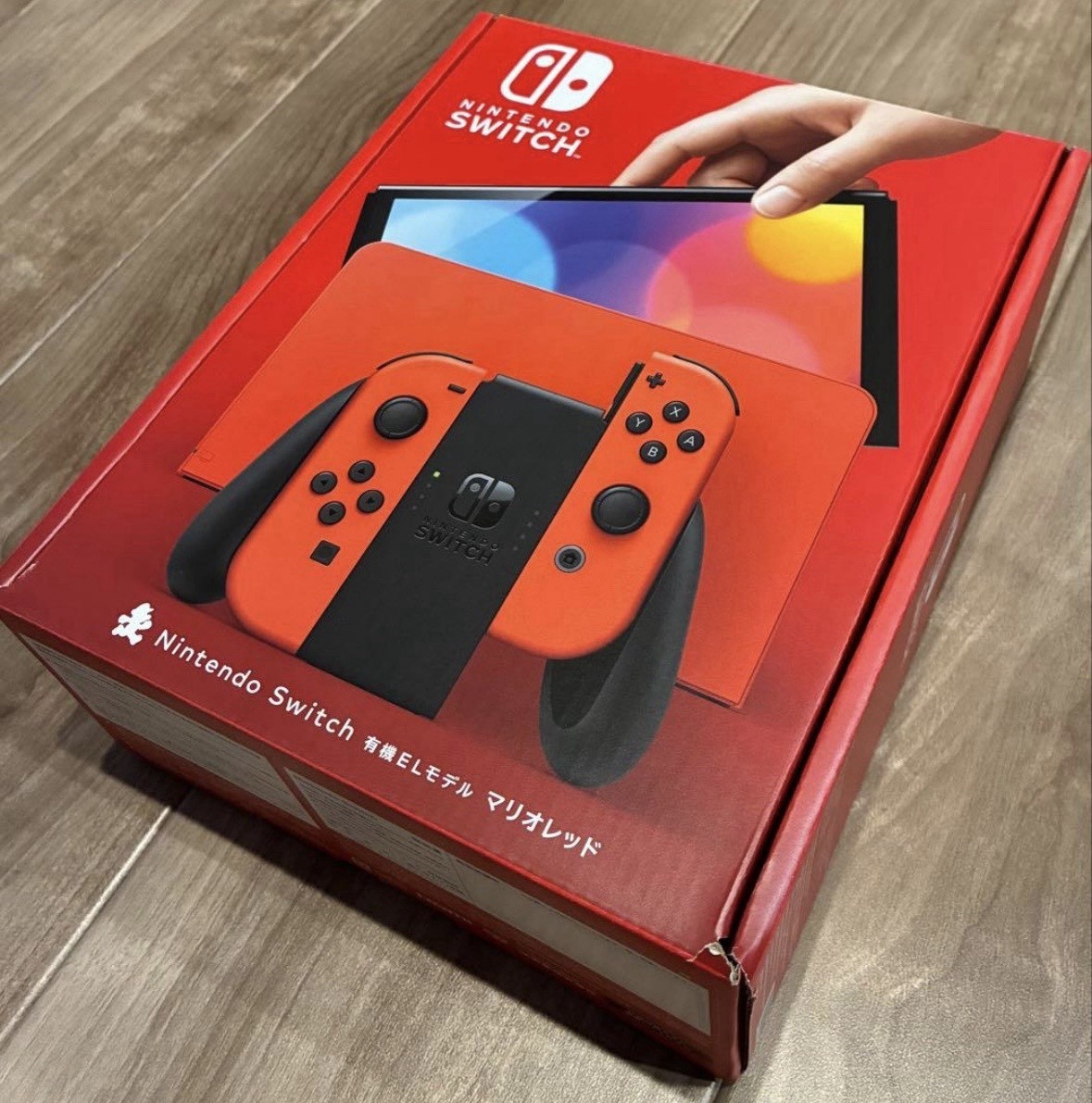 マリオレッドSwitch有機ELモデル新カラーの開封＆レビュー以前発売され
