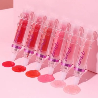 Lip Plumper Gloss, Vegan, Ultra-Hydrating, Chili Flavor, Shades 01-05, 5ml