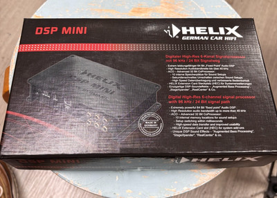 HELIX DSP MINI 6-Channel DSP Processor   Original 1st Gen   Open Box, Never Used