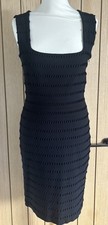 Alaia Designer woman’s little black dress. Size 40 fit UK 10/12. Party Cocktail 