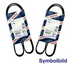 2 x BOSCH Keilrippenriemen 5PK1060+5PK925 für VW JETTA III 